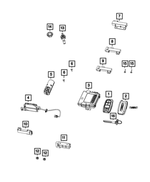 68383681AC - : Hub Receiver for Chrysler: Pacifica Image