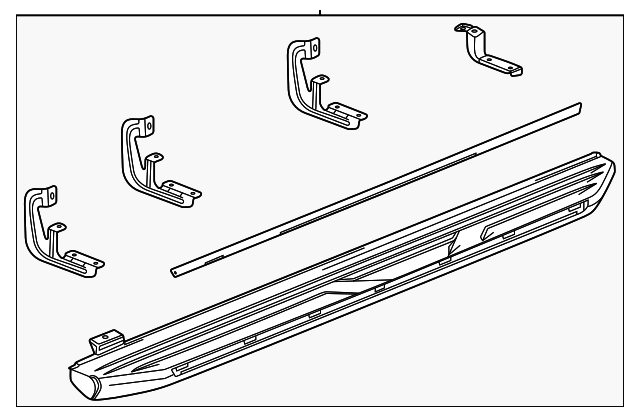 2021-2026 GM Black Driver Side Assist Step 84809514 GM | GMPartsDirect.com