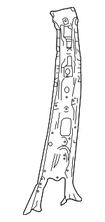 6130610090 - Body: Inner Center Pillar for Toyota: C-HR Image