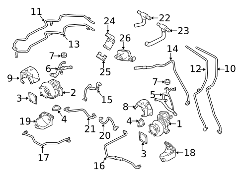 Turbocharger, Supercharger & Ram Air for 2013 Porsche 911 #0