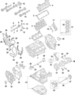 59105701BBBLA - : Engine Connecting Rod Bearing for Audi: A6 Quattro, A7 Quattro, A8 Quattro, Q5, Q7 Image