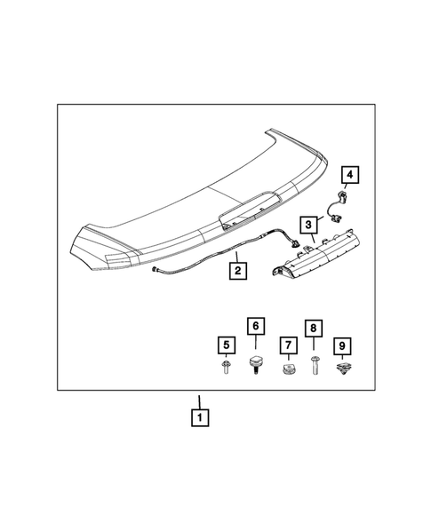 Moldings and Ornamentation for 2019 Jeep Compass #1