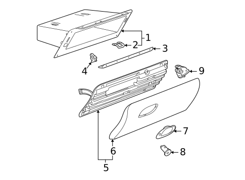 Instrument Panel for 2000 Saturn LS #1