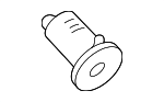 15921572 - Body: Lock &amp; Cylinder for Saturn: L100, L200, L300, LS, LS1, LS2, LW1, LW2, LW200, LW300, SC1, SC2, SL, SL1, SL2, SW2, Vue Image