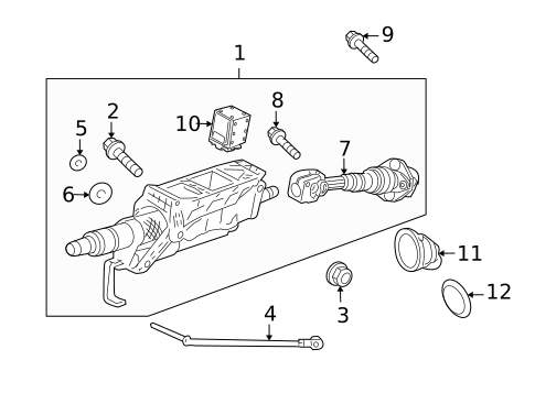 Steering Column Assembly for 2008 Porsche Boxster #0