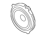 65137927997 - Electrical: Speaker for Mini: Cooper, Cooper Clubman, Cooper Countryman Image
