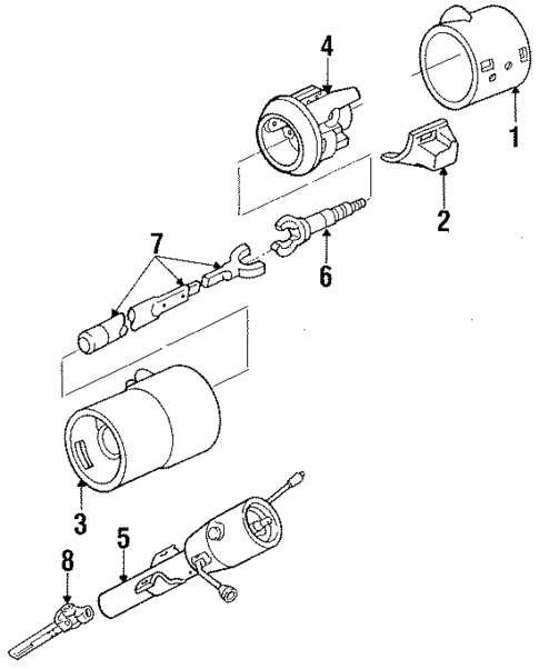 Housing & Components for 1984 Chrysler LeBaron #1