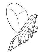 8470167DA05PK - Body: Mirror Assembly for Suzuki Image