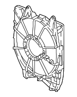 190156A0A01 - Cooling System: Fan Shroud for Honda: Accord Image