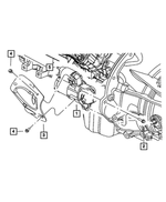 6502993 - Electrical: Hex Flange Head Bolt for Mopar Image