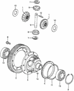 41321PL3T00 - Transmission - Automatic: SHAFT, PINION for Honda Image