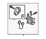 8W0615403F - : Disc Brake Caliper for Audi: RS5, RS5 Sportback Image