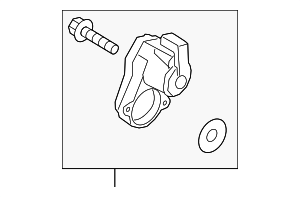 8W0998281 - Brakes: Parking Brake Actuator for Audi Image