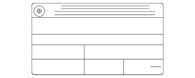 Emission Label - BMW (71229504404)