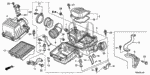17218PN4300 - Electrical/Exhaust/Heater/Fuel: COLLAR, CLIP BRACKET for Honda Image