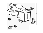 853100E280 - Body: Washer Reservoir for Lexus: TX350, TX500h, TX550h+ Image