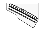 852120E170 - : Wiper Blade for Lexus: TX350, TX500h, TX550h+ Image