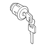 F86324P00A - Body: Lock Cylinder for Nissan Image