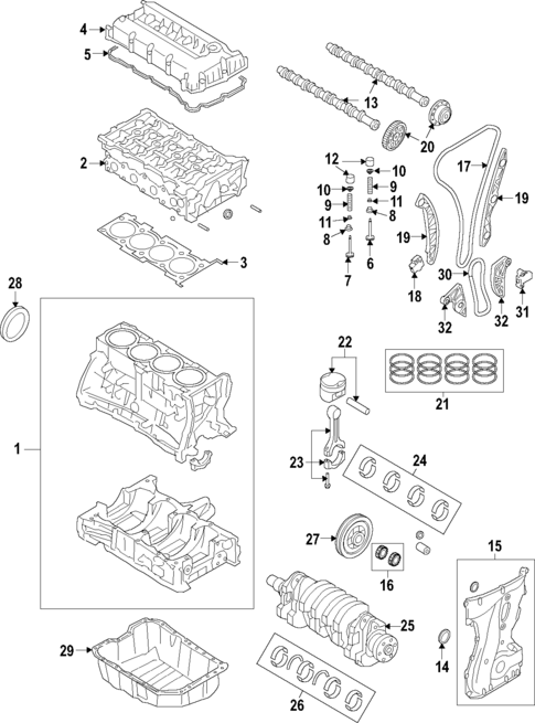 Engine for 2014 Mitsubishi Lancer | OEM Parts Online