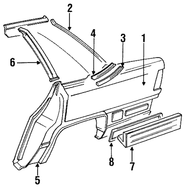 443819185 - Body: Pressure Vent for Audi Image