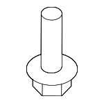 MB45558225 - Body: Hinge Bolt for Kia: Carnival, EV9, K900, Optima, Rio, Rondo, Sedona, Seltos, Sorento, Soul, Soul EV, Spectra, Spectra5, Sportage, Stinger, Telluride Image