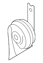 966113J100DS - Electrical: Low Note Horn for Hyundai: Santa Fe Image
