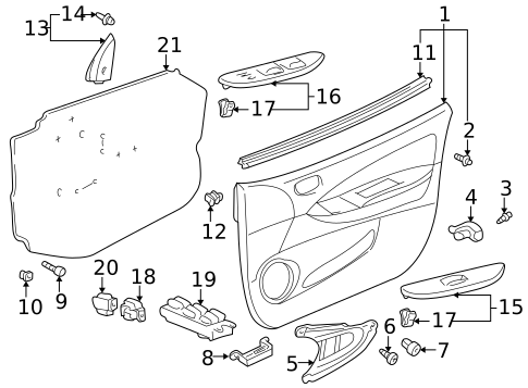Front Door for 2001 Toyota Prius #2