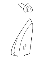 6749147010 - Body: Corner Cover for Toyota: Prius Image