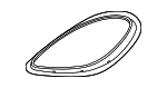 95B941323D - Electrical: Gasket for Porsche Image