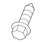 865793K000 - Body: Upper Bracket Screw for Genesis: Electrified GV70, GV60, GV70, GV80, GV80 Coupe | Hyundai: Accent, Azera, Elantra, Elantra Coupe, Elantra GT, Elantra N, Equus, Genesis Coupe, Ioniq, Ioniq 5, Ioniq 6, Kona, Kona Electric, Kona N, Palisade, Santa Cruz, Santa Fe, Santa Fe Sport, Santa Fe XL, Sonata, Tucson, Veloster, Veloster N, Venue Image