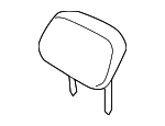 897500A050HZA - Body: Headrest, Center for Hyundai Image