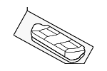 891000A000HZA - Body: Cushion Assembly for Hyundai Image
