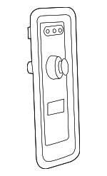 7B0907565DXT1 - : Inverter Bezel for Volkswagen: Routan Image