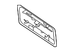 8101711 - Body: License Plate Bracket for Mercedes-Benz Image