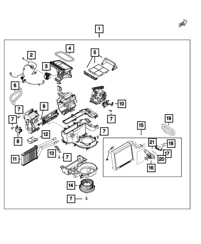 « 68335333AA –  : Joint pour Mopar Image »