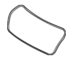 81061L1500 - Body: Deck Lid Seal for Hyundai Image