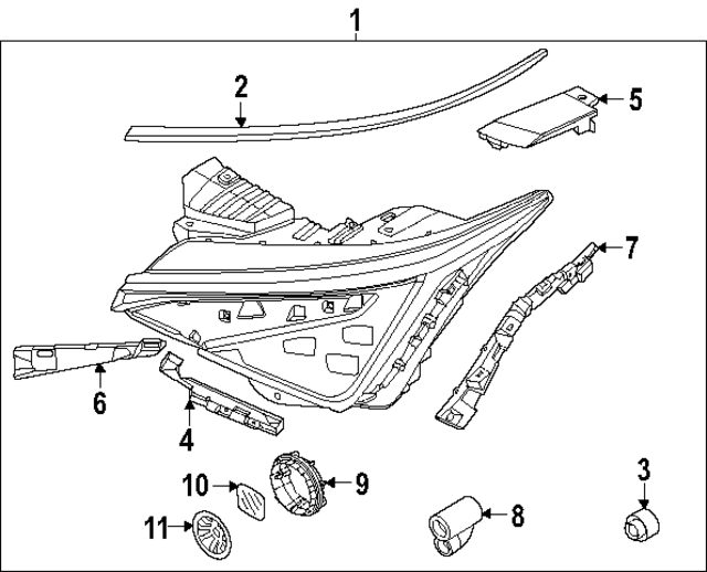 92157XG710 - : Lower Bracket for Kia Image