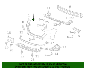 2016-2025 Chevrolet M6x1x20 Bumper Fascia Bolt 11548426 GM ...
