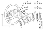32343400441 - Steering: Airbag Module, Driver Side for BMW Image