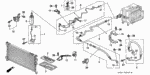 80351SV1A11 - Body/Air Conditioning: RECEIVER for Honda Image