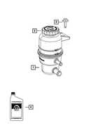 68081035AA - Steering: Power Steering Pump Reservoir Kit for Mopar Image