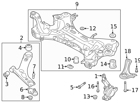 Suspension Components for 2017 Kia Sportage #0
