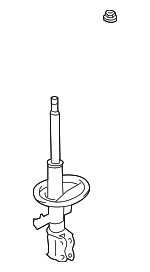 4853080164 - : Strut | Passenger Side Rear for Toyota: Camry Image