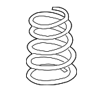 4823133480 - Suspension: Spring for Toyota: Camry Image