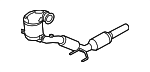5WA254501CX - Exhaust: Converter &amp; Pipe for Volkswagen Image