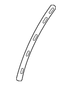 87773R5300 - Body: Upper Bracket Strip for Kia: Sorento Image