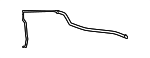 25821453 - Body: Washer Hose for Hummer: H3, H3T Image