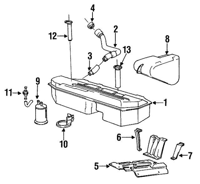 16141179720 - Air &amp; Fuel Delivery: Fuel Tank Sending Unit for BMW Image