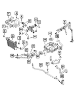 5181874AC - Cooling: Pump Supply Hose for Mopar Image