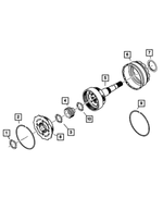 4799586AB - Automatic Transmission Multi-Speed: Input Sun Gear for Mopar Image